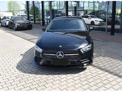 Schwarz Gebraucht 2021 Mercedes A180 AMG line Limousine | 22.800 € (Guter Preis)