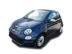 Blau Gebraucht 2020 Fiat 500C Lounge Cabrio | 15.649 € (Etwas zu teuer)