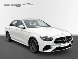 Polarweiss Gebraucht 2022 Mercedes E200 AMG line Limousine | 45.490 € (Fairer Preis)