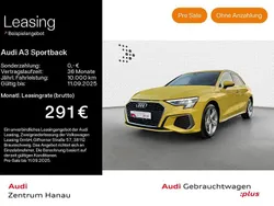 Gelb Gebraucht 2024 Audi A3 Sportback e-tron S-Line Limousine | 35.999 € (Teuer)