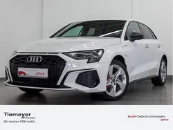 Weiß Gebraucht 2022 Audi A3 Sportback e-tron S-Line Limousine | 25.940 € (Guter Preis)