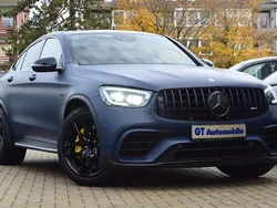 Foliert royal blau matt Gebraucht 2019 Mercedes GLC63 AMG AMG Coupé | 59.999 € (Etwas zu teuer)