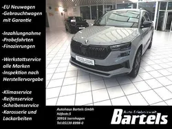 Grau Gebraucht 2024 Skoda Karoq SportLine SUV | 34.450 € (Fairer Preis)
