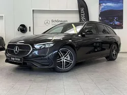 Lack graphitgrau Gebraucht 2024 Mercedes E220 AMG Kombi | 47.470 € (Guter Preis)