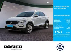 Silber / white silver (metallic) Gebraucht 2021 VW T-Roc Style SUV | 18.550 € (Guter Preis)
