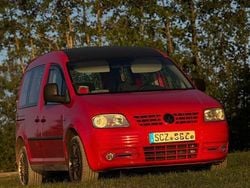 Rot Gebraucht 2004 VW Caddy Life Van / Kleinbus | 5.000 €