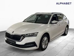 Candy weiss uni Gebraucht 2021 Skoda Octavia Ambition Kombi | 15.597 € (Guter Preis)