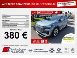 Geysirblau metallic Gebraucht 2023 Audi Q4 e-tron S-Line SUV | 31.939 € (Superpreis)