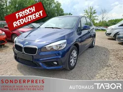 Mediterranblau metallic Gebraucht 2016 BMW 218 Active Tourer Advantage Van / Kleinbus | 11.885 € (Superpreis)