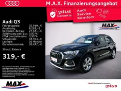 Mythosschwarz metallic Gebraucht 2024 Audi Q3 Advanced Plus SUV | 38.359 € (Guter Preis)