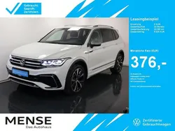 Oryxweiß perlmutteffekt Gebraucht 2024 VW Tiguan Allspace R-line SUV | 47.645 € (Fairer Preis)