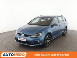 Blau Gebraucht 2014 VW Golf VII Highline Kombi | 16.450 € (Teuer)
