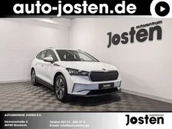 Weiß moonweiss metallic metallic Gebraucht 2024 Skoda Enyaq iV Loft SUV | 31.990 € (Guter Preis)