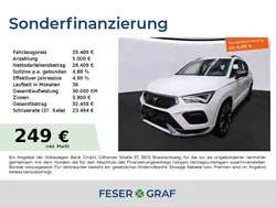 Bila weiss Gebraucht 2023 Cupra Ateca SUV | 33.409 € (Fairer Preis)