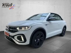 Pure white Gebraucht 2024 VW T-Roc Cabriolet R-line Cabrio | 38.950 € (Etwas zu teuer)