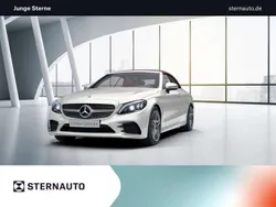 Designo diamantweiß bright Gebraucht 2022 Mercedes C300 AMG Cabrio | 43.950 € (Fairer Preis)