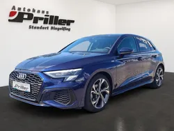 Blau Gebraucht 2022 Audi A3 Sportback S-Line Limousine | 27.900 € (Fairer Preis)