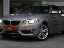 Moonlight silver Gebraucht 2016 BMW 220 Advantage Cabrio | 20.890 € (Teuer)
