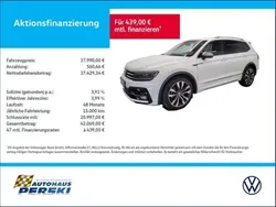 Weiß Gebraucht 2021 VW Tiguan Allspace Highline SUV | 37.990 € (Fairer Preis)