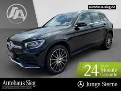 Schwarz Gebraucht 2022 Mercedes GLC300e AMG SUV | 41.224 € (Fairer Preis)