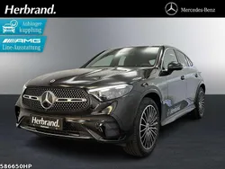 Metalliclack obsidianschwarz Gebraucht 2025 Mercedes GLC220 AMG Coupé | 66.900 € (Superpreis)