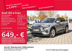 Kieselgrau Gebraucht 2022 Audi Q4 e-tron Ambiente SUV | 36.472 € (Etwas zu teuer)