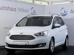 Weiss (frostweiãÿ) Gebraucht 2018 Ford Grand C-Max Titanium Van / Kleinbus | 11.990 € (Fairer Preis)