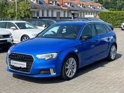 Blau Gebraucht 2018 Audi A3 Sportback S-Line Limousine | 17.990 € (Fairer Preis)