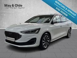 Weiss Gebraucht 2023 Ford Focus Titanium Kombi | 16.999 € (Guter Preis)