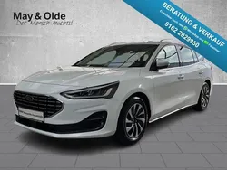 Weiss Gebraucht 2023 Ford Focus Titanium Kombi | 16.999 € (Guter Preis)