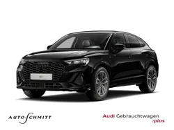 Schwarz Gebraucht 2025 Audi Q3 Sportback S-Line SUV | 49.490 € (Teuer)