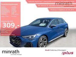 Ascariblau metallic Gebraucht 2024 Audi S3 Ambiente Limousine | 39.219 € (Superpreis)