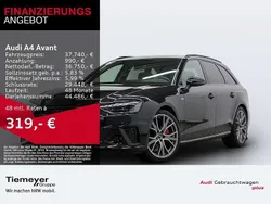 Mythosschwarz metallic Gebraucht 2024 Audi A4 S-Line Kombi | 37.740 € (Fairer Preis)