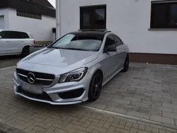 Silber Gebraucht 2013 Mercedes CLA250 AMG line Limousine | 18.499 € (Teuer)