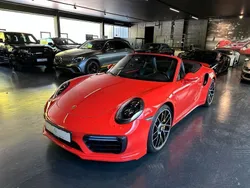 Lavaorange Gebraucht 2016 Porsche 911 Turbo S Cabriolet Cabrio | 175.900 € (Teuer)