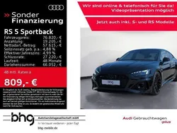 Schwarz Gebraucht 2024 Audi RS5 Sportback Advanced Limousine | 76.820 € (Fairer Preis)