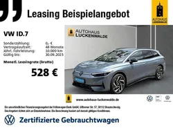 Blau Gebraucht 2024 VW ID.7 Pro Limousine | 48.888 € (Fairer Preis)