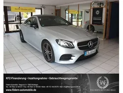 Grau Gebraucht 2018 Mercedes E220 AMG line Coupé | 28.499 € (Fairer Preis)