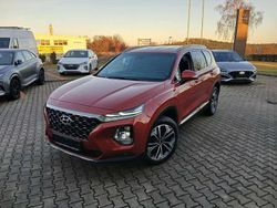 Magma red (yr2) Gebraucht 2018 Hyundai Santa Fe Premium SUV | 24.950 € (Teuer)