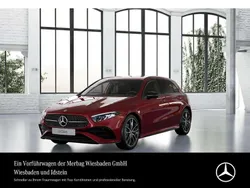 Patagonienrot bright Gebraucht 2025 Mercedes A200 AMG Limousine | 36.890 € (Etwas zu teuer)