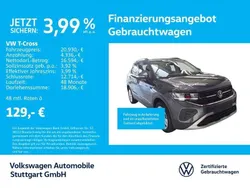 Rauchgrau metallic Gebraucht 2024 VW T-Cross Life SUV | 20.930 € (Fairer Preis)