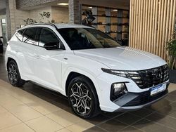 Weiß polar white / sol Gebraucht 2022 Hyundai Tucson N Line SUV | 26.500 € (Fairer Preis)