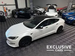 Pearl white multicoat Gebraucht 2023 Tesla Model S Limousine | 66.950 € (Fairer Preis)