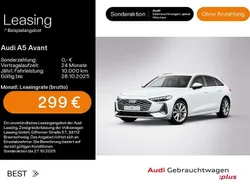 Gletscherweiß metallic Gebraucht 2025 Audi A5 Advanced Coupé | 46.229 € (Superpreis)