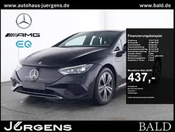 Schwarz metalliclack obsidians Gebraucht 2024 Mercedes EQE300 Electric Art Limousine | 47.820 € (Superpreis)