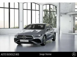 Metalliclack hightechsilber Gebraucht 2024 Mercedes CLA220 AMG Limousine | 41.465 € (Fairer Preis)