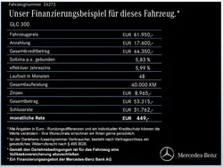Grau Gebraucht 2023 Mercedes GLC300 SUV | 62.950 € (Teuer)