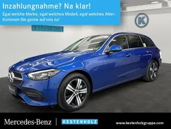 Blau Gebraucht 2024 Mercedes C300e Avantgarde Limousine | 42.390 € (Superpreis)