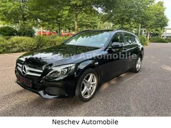 Schwarz Gebraucht 2017 Mercedes C220 Kombi | 17.800 € (Guter Preis)