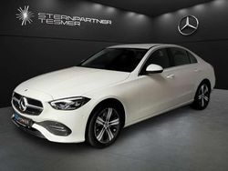 Polarweiß Gebraucht 2022 Mercedes C180 Avantgarde Limousine | 31.250 € (Fairer Preis)